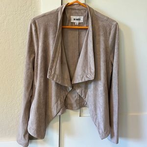 Bb Dakota short faux suede jacket